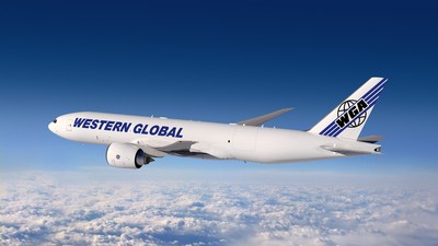 Western Global 777 Freighter (Boeing photo)
